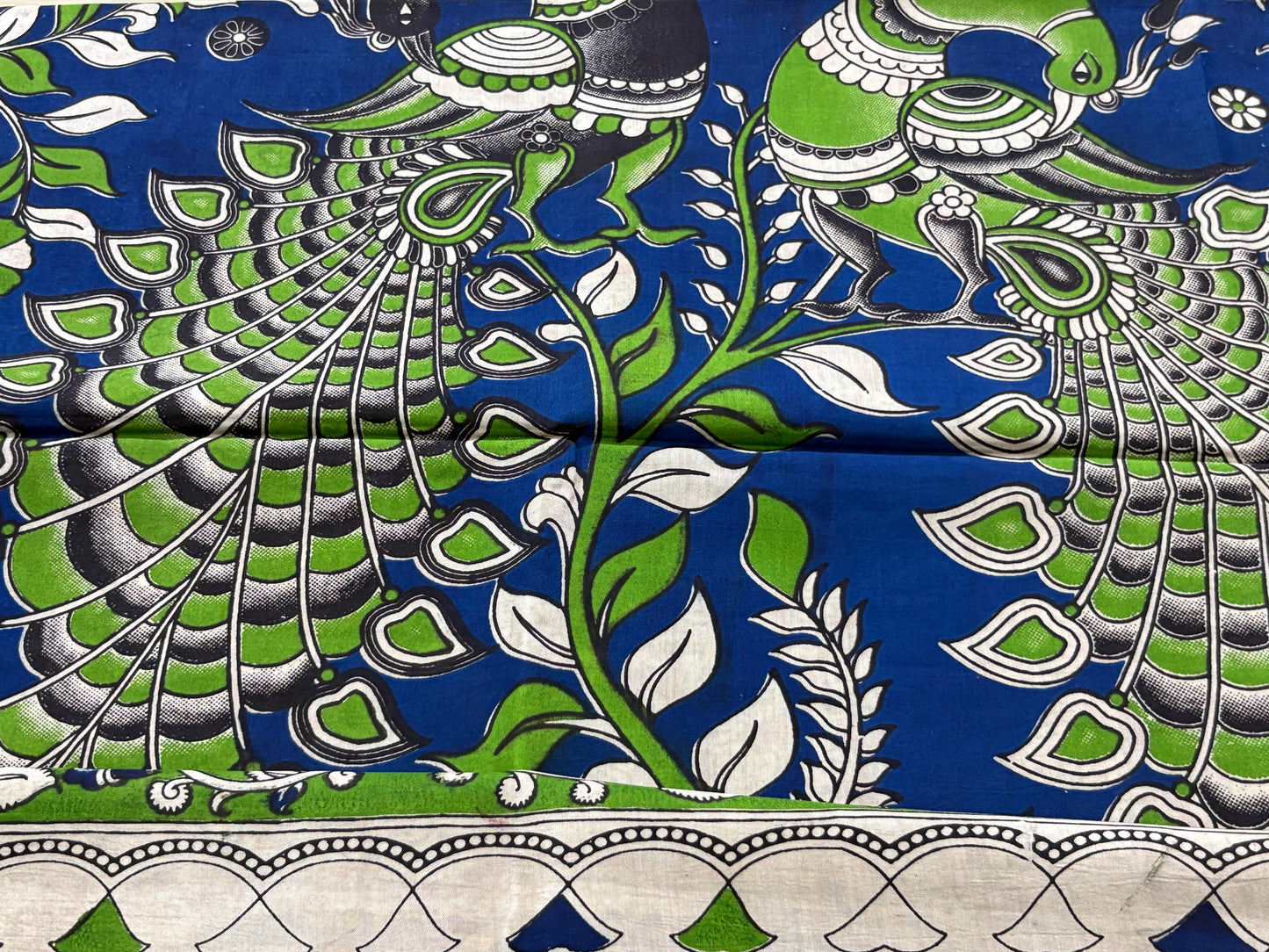 Kalamkari - Zari Border