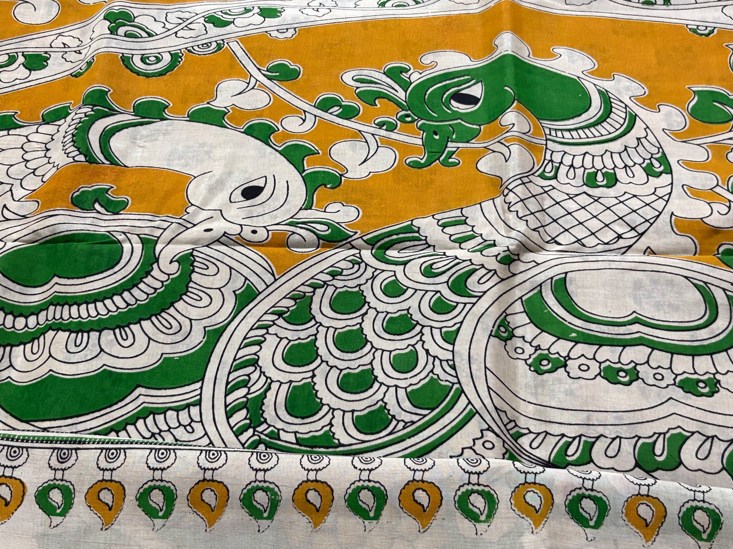 Kalamkari - Kanchi Border