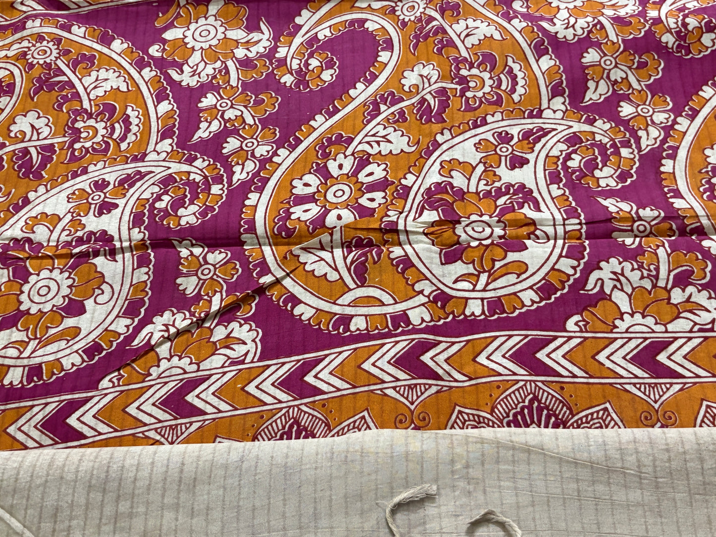 Kalamkari - Kanchi Border