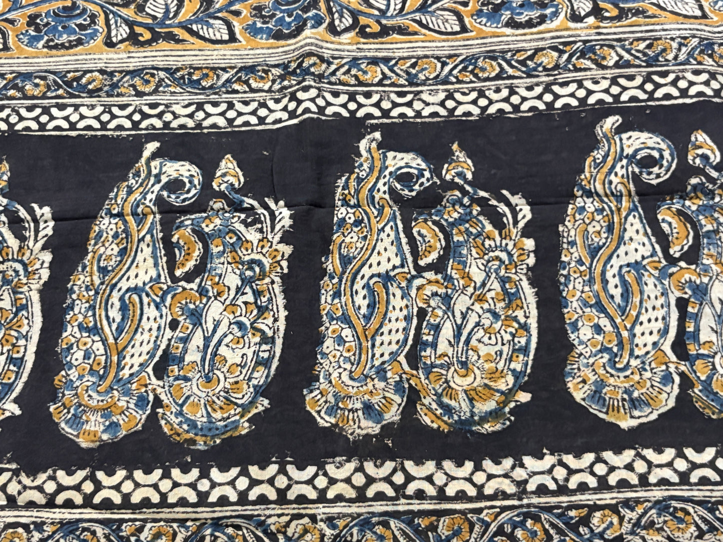 Kalamkari - Zari Border