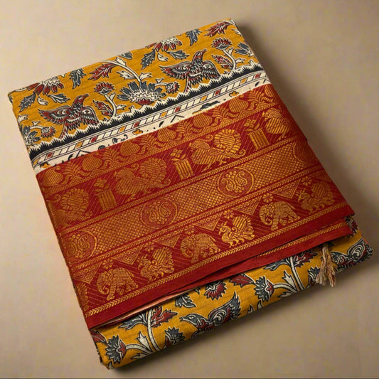 Kalamkari - Kanchi Border
