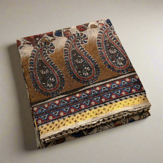 Kota Kalamkari Saree