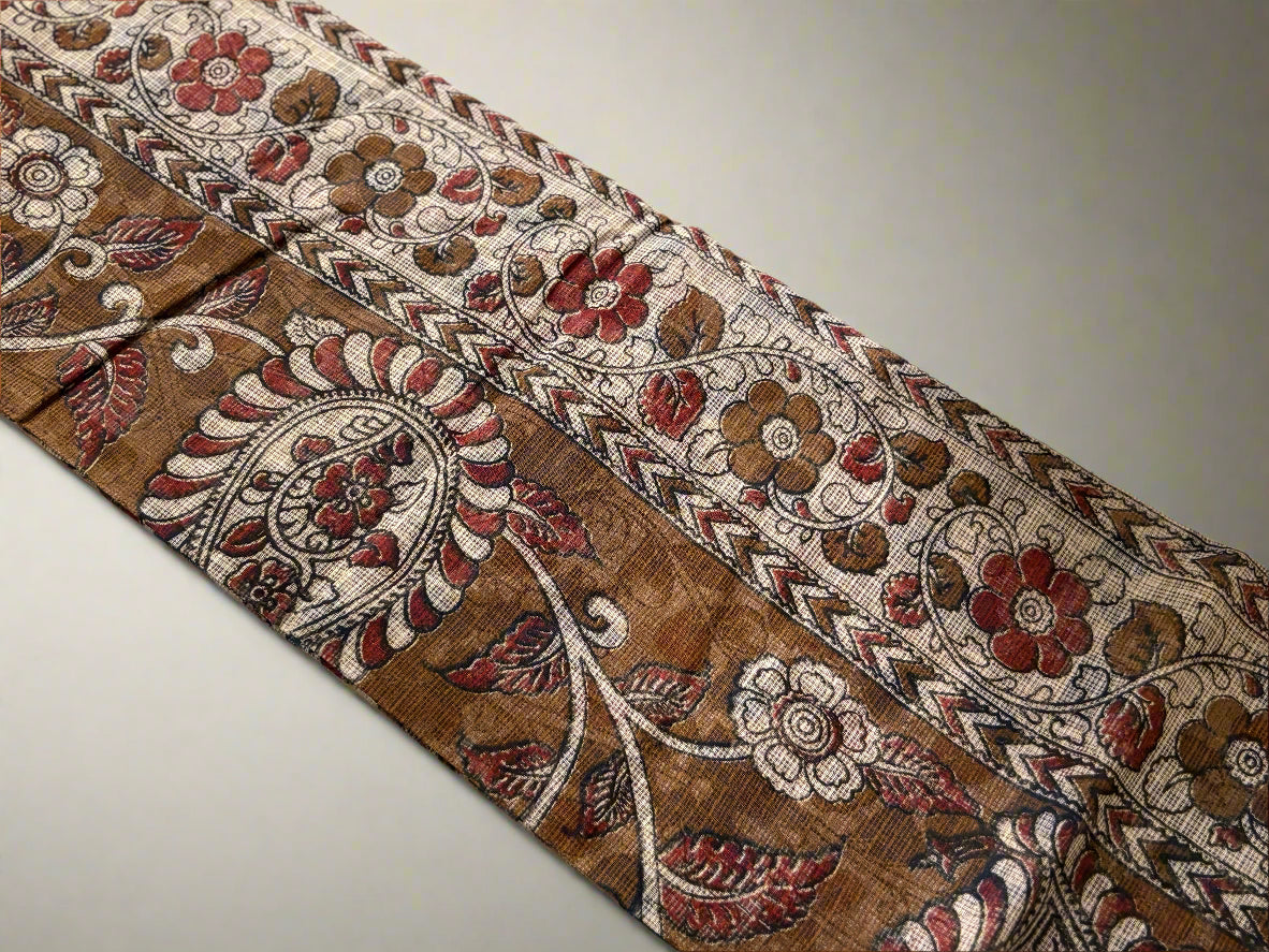 Kota Kalamkari Saree