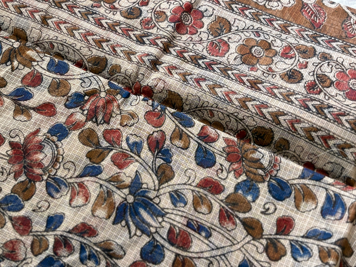 Kota Kalamkari Saree