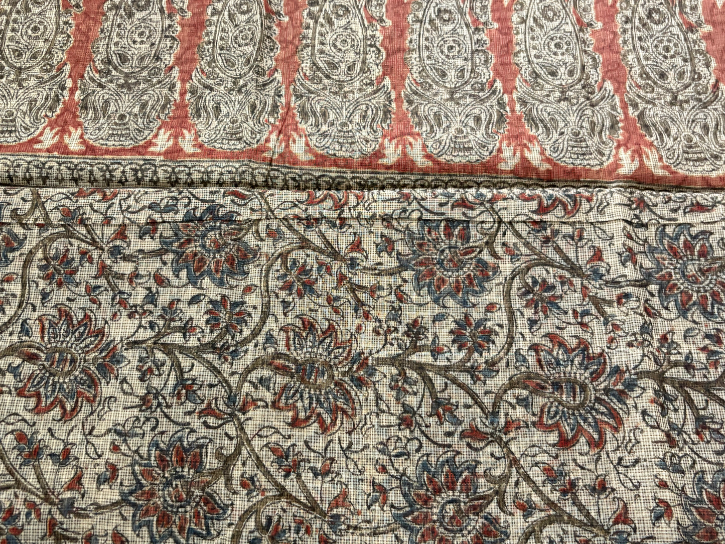 Kota Kalamkari Saree