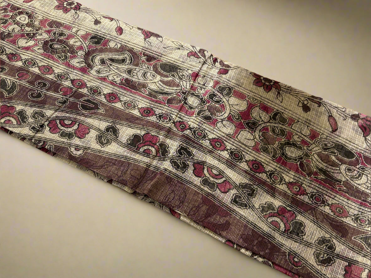 Kota Kalamkari Saree