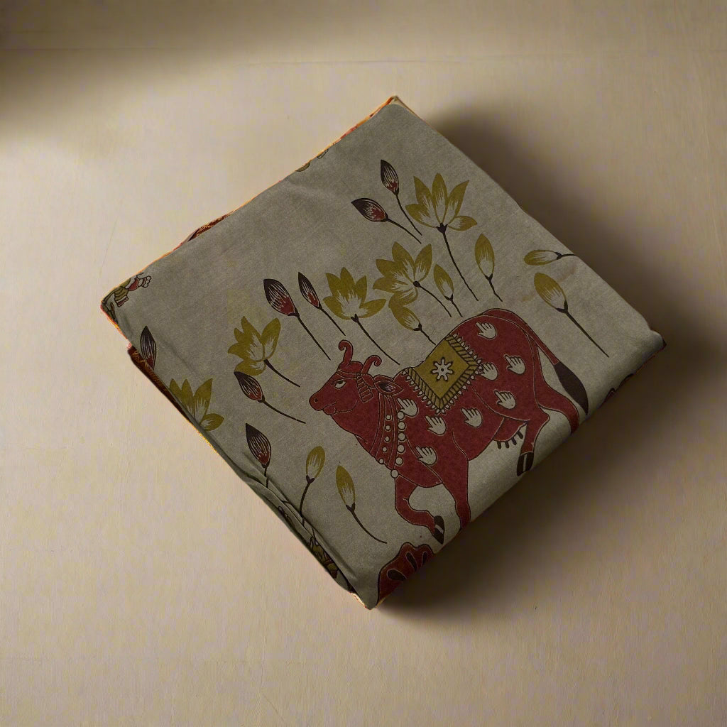 Kalamkari - Nizam border (Dyed)